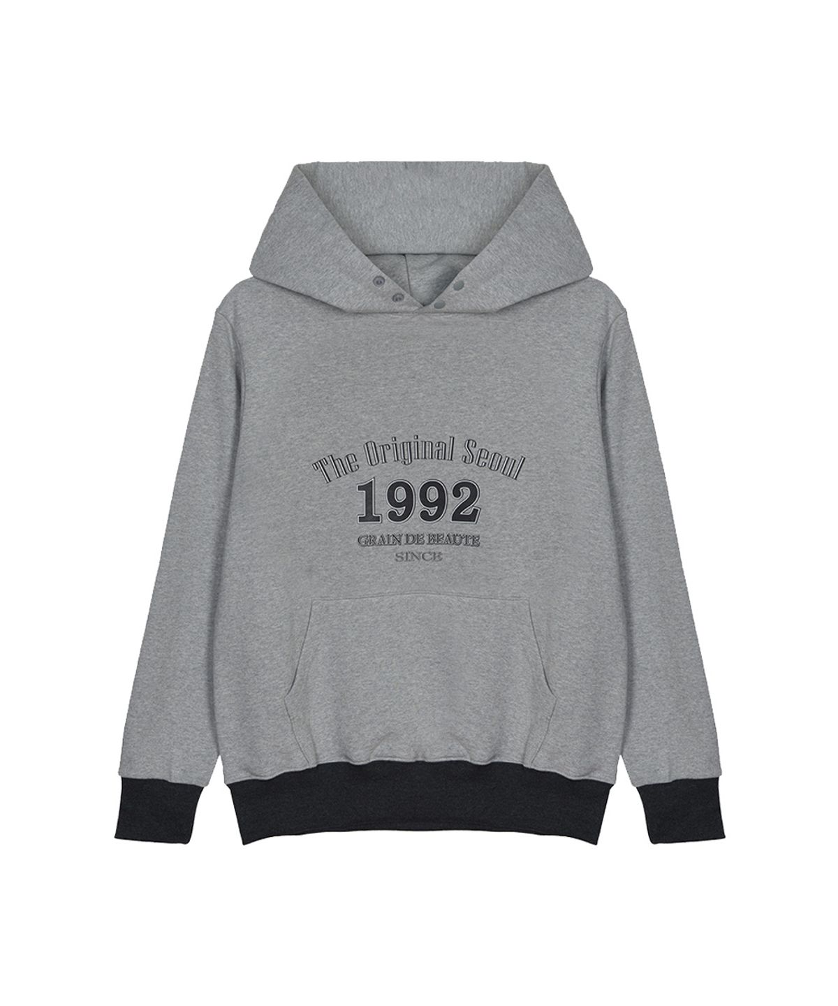그랭드보떼(GRAIN DE BEAUTE) 1992 MULTI HOODY [GRAY]