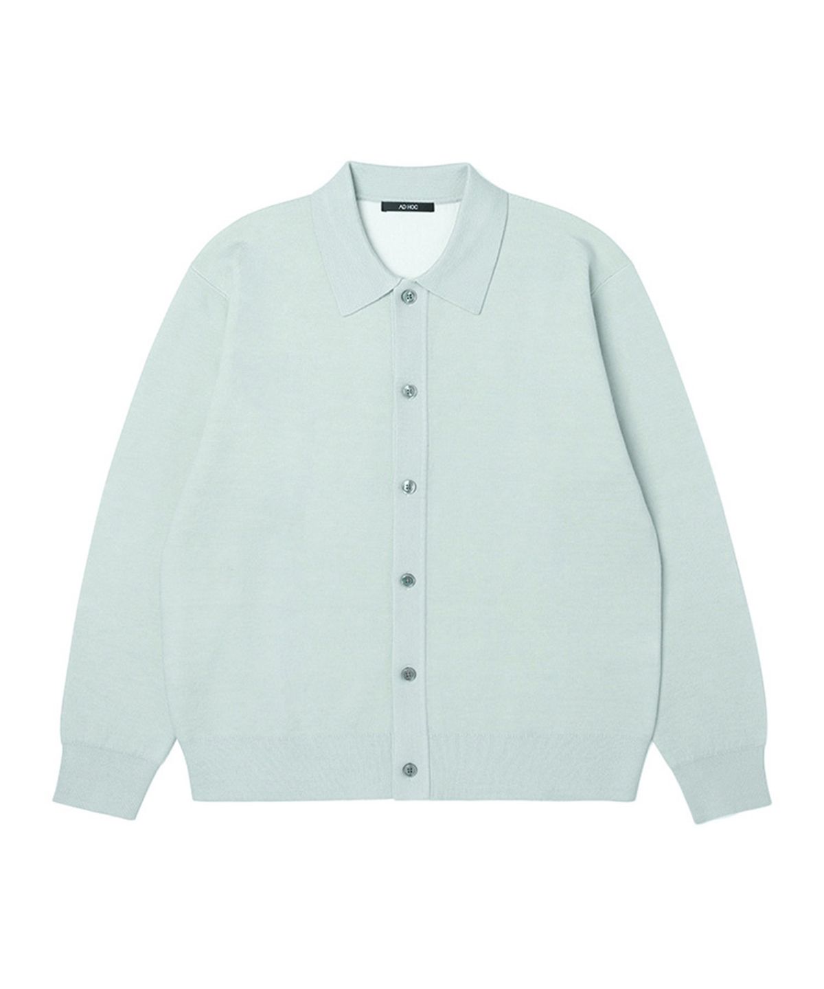 애드호크(ADHOC) 남성 루즈핏 버튼칼라 카디건 (KHAKI) (HA3GD01-65)