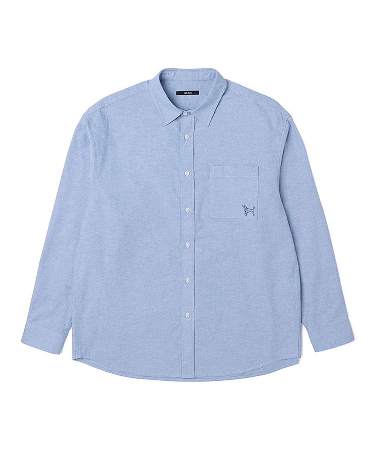 애드호크(ADHOC) 남성 베이직 옥스포드 셔츠 (SKY BLUE) (HA2LS90-41)