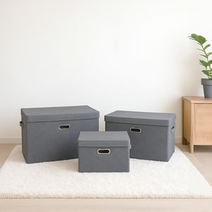 접이식 패브릭 리빙박스 (소/중/대)