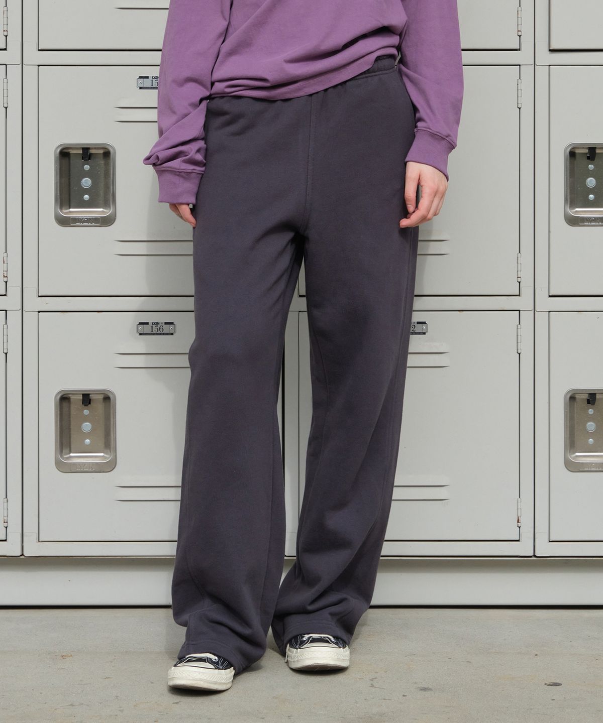 로우클래식(LOW CLASSIC) LC SOFT SWEATPANTS_CHARCOAL [LC267PT02CC]