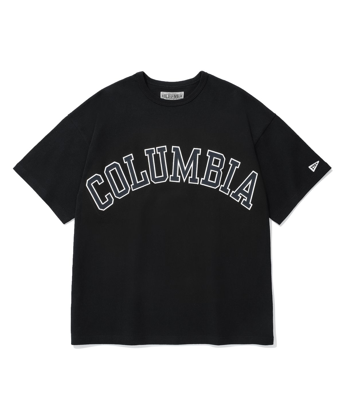 컬럼비아 유니버시티(COLUMBIA UNIVERSITY) COLUMBIA ARCH LOGO S/S T-SHIRTS 블랙
