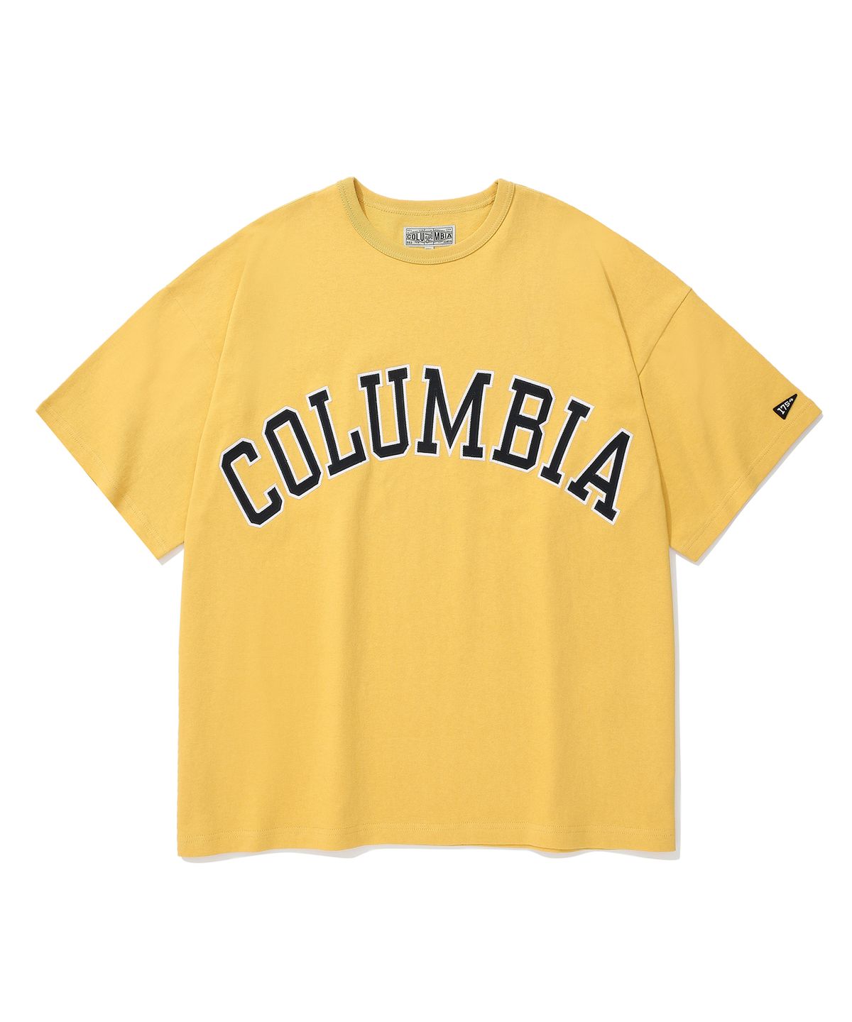 컬럼비아 유니버시티(COLUMBIA UNIVERSITY) COLUMBIA ARCH LOGO S/S T-SHIRTS 빈티지옐로우