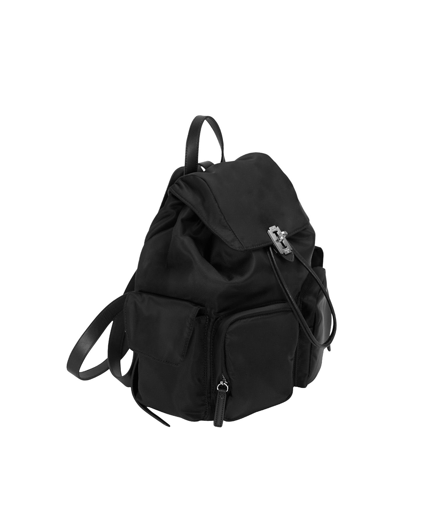 VUNQUE Hey Double Pocket Backpack M ブラック MUSINSA | VUNQUE Hey Double Pocket Backpack M (헤이 더블 포켓 백팩