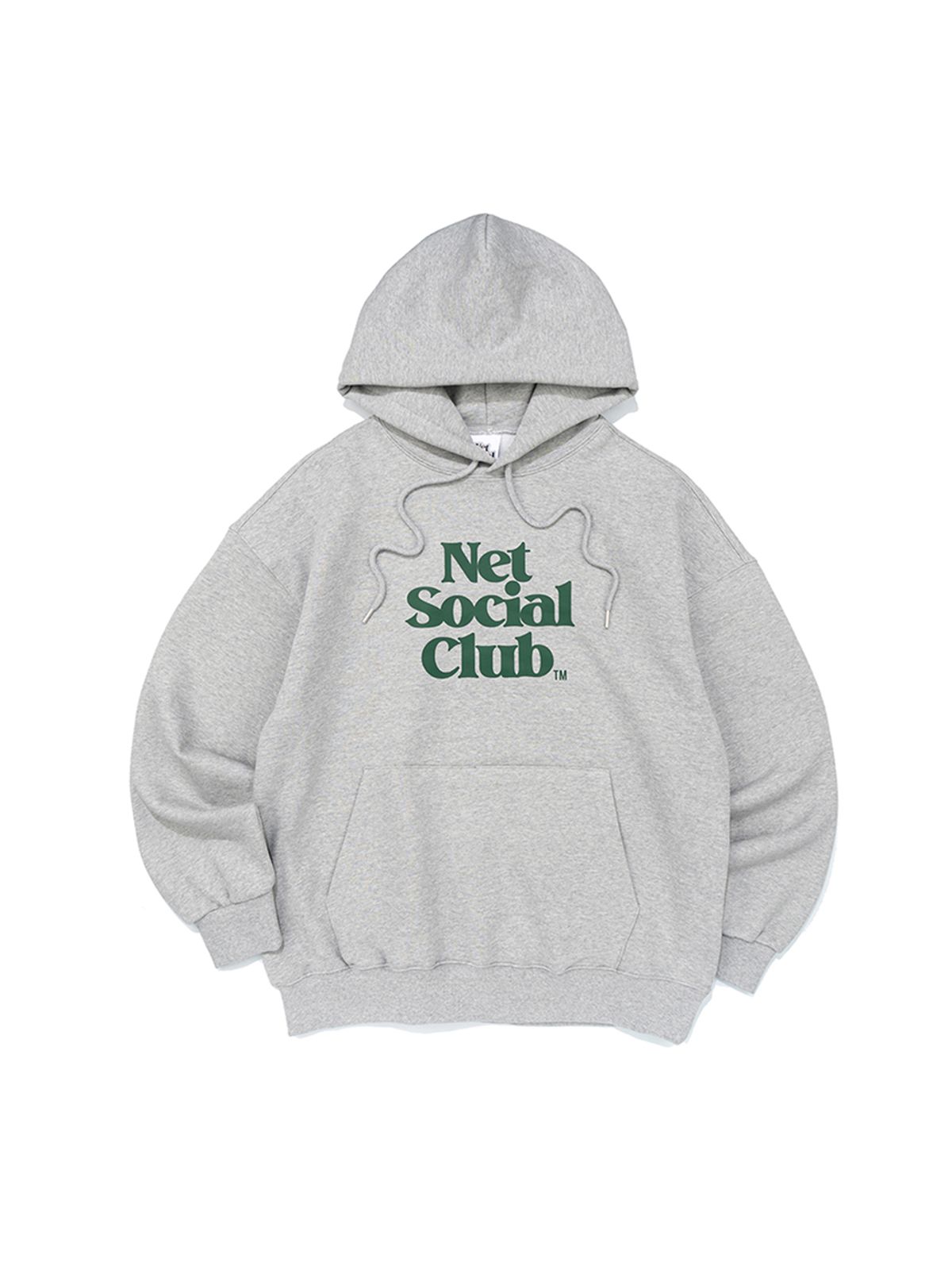 넷소셜클럽(NET SOCIAL CLUB) [기모선택] OG 로고 오리지널 후드티 (멜란지)