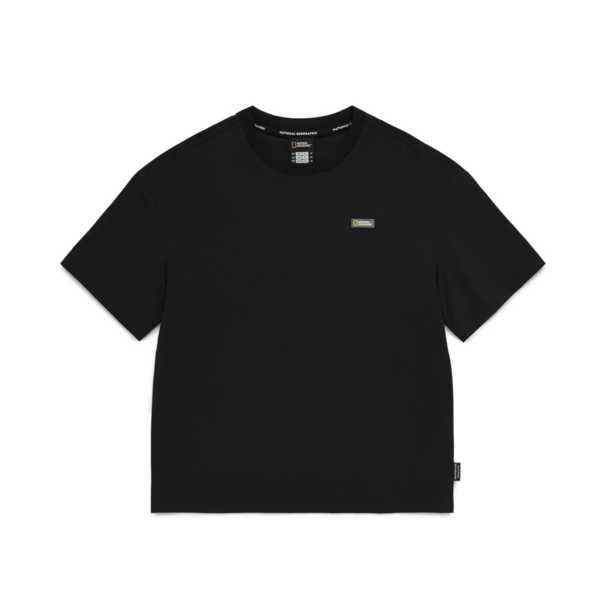 내셔널지오그래픽 키즈(NATIONAL GEOGRAPHIC KIDS) K242UTS910 카리부 우븐 반팔티 CARBONBLACK