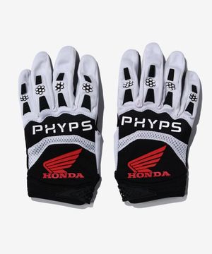Motorcyle Gloves White