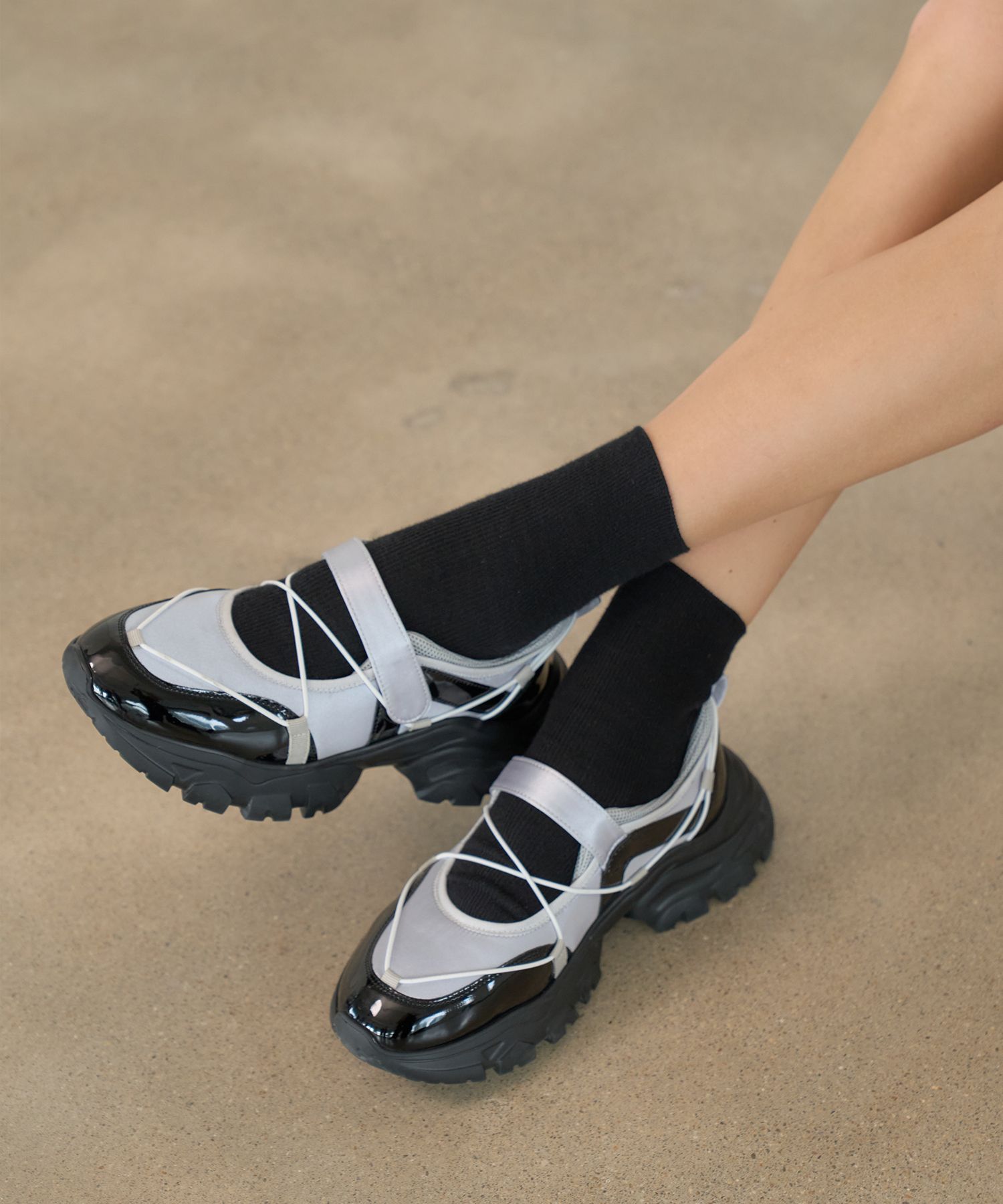 SALT AND CHOCOL ■ Odette Velcro Sneakers MUSINSA公式 | SALT AND CHOCOLATE Odette Velcro Sneakers