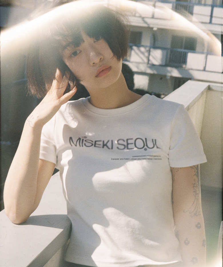 ◆MISEKI SEOUL◆ Misekiseoul short sleeves WHITE MSK2402010 MUSINSA公式 | MISEKI SEOUL Misekiseoul short sleeves WHITE