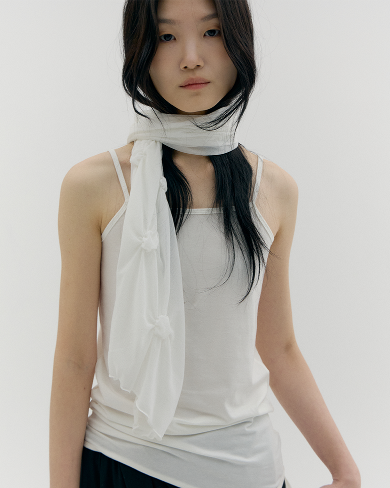 3 WAY LAYERED SLEEVELESS, WHITE