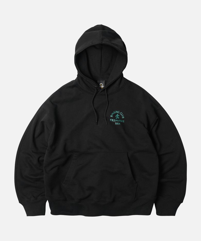 XXX BOWLING CLUB HOODY _ BLACK