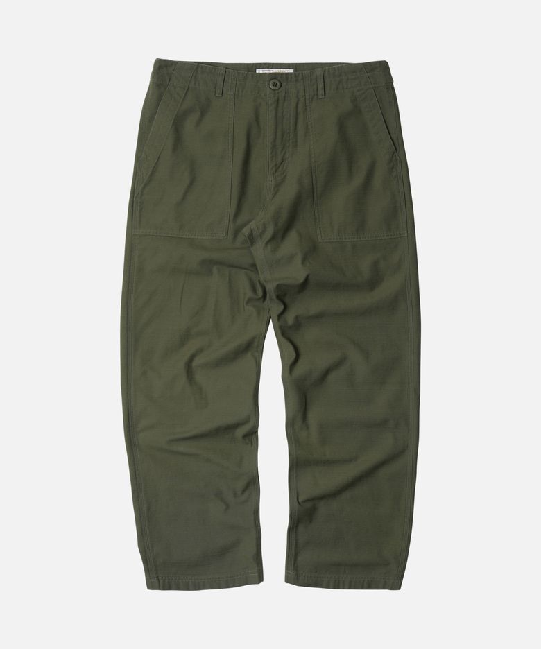 BACKSATIN FATIGUE PANTS _ OLIVE