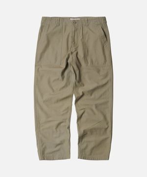 BACKSATIN FATIGUE PANTS _ KHAKI BEIGE