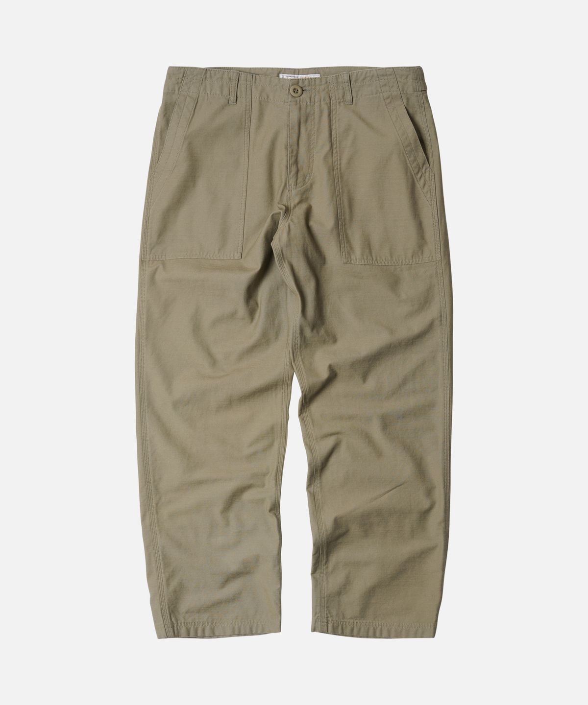 프리즘웍스(FRIZMWORKS) BACKSATIN FATIGUE PANTS _ KHAKI BEIGE