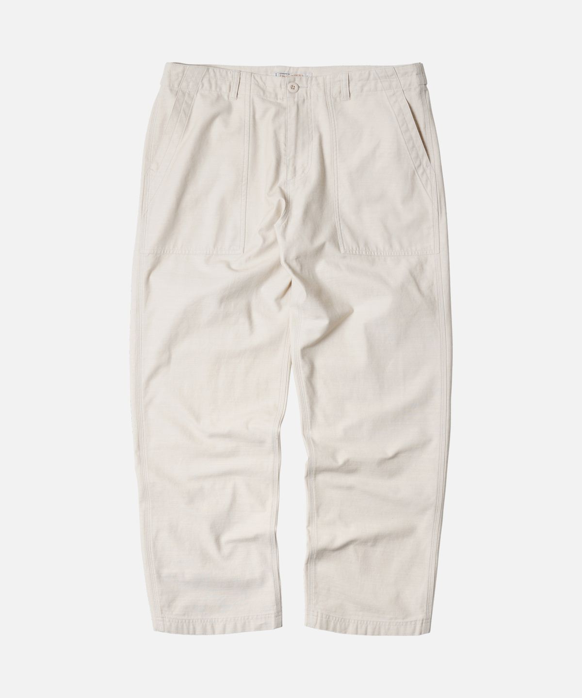 프리즘웍스(FRIZMWORKS) BACKSATIN FATIGUE PANTS _ CREAM