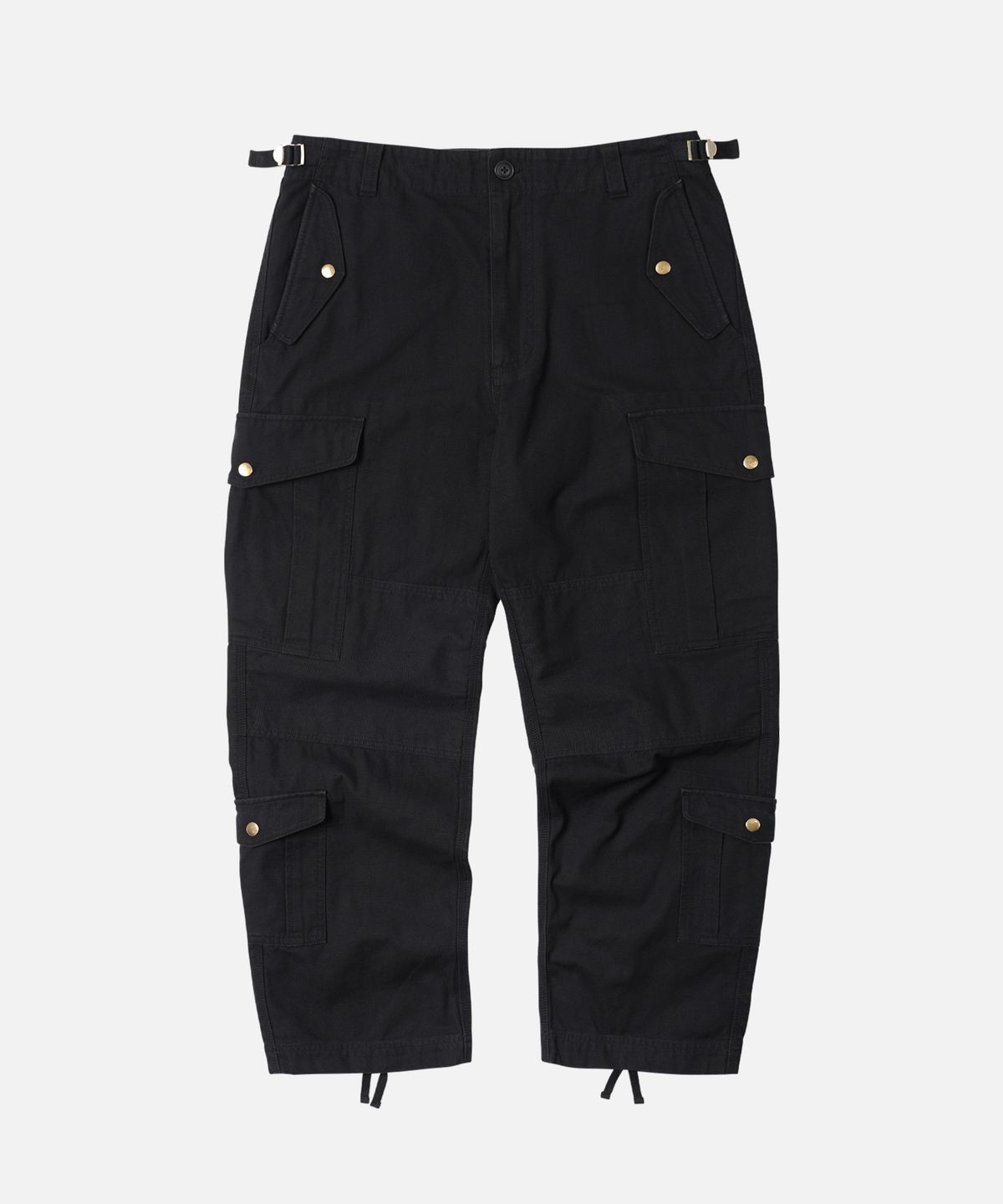 프리즘웍스(FRIZMWORKS) JUNGLE CLOTH FIELD CARGO PANTS _ BLACK