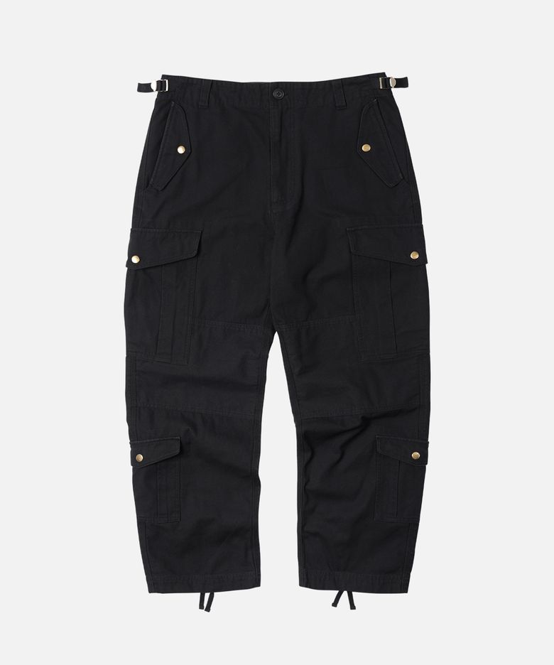 JUNGLE CLOTH FIELD CARGO PANTS _ BLACK