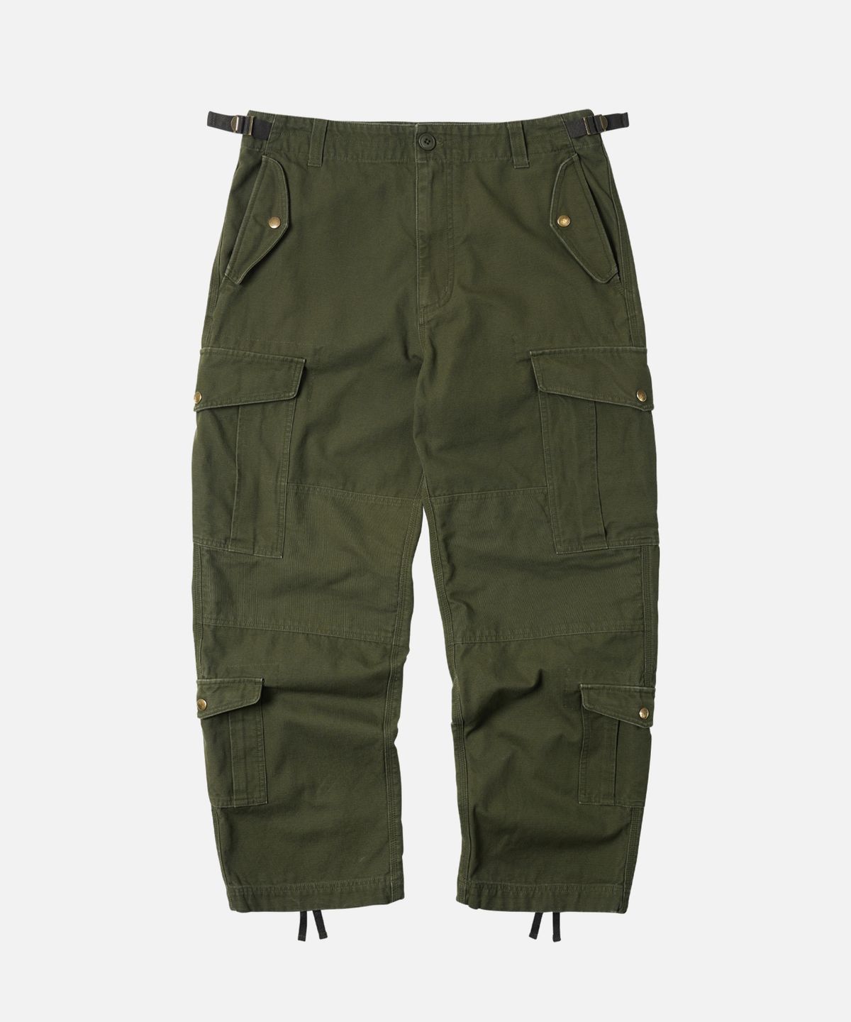 프리즘웍스(FRIZMWORKS) JUNGLE CLOTH FIELD CARGO PANTS _ OLIVE