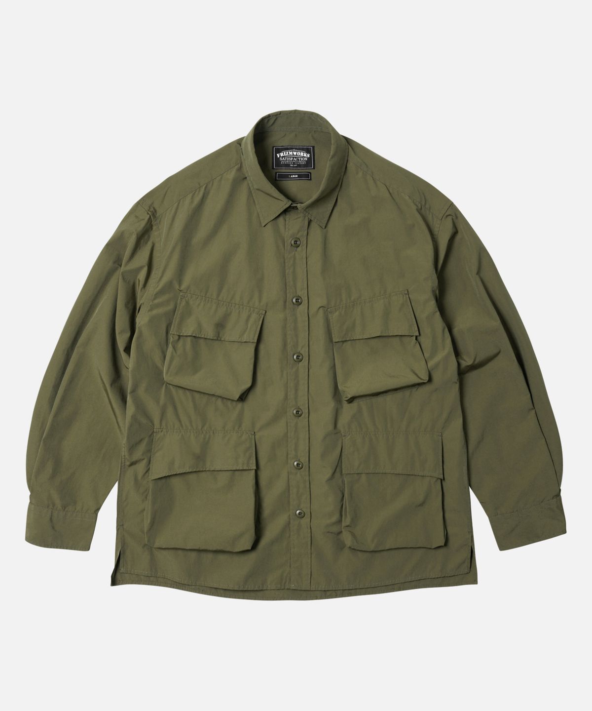 프리즘웍스(FRIZMWORKS) CP FATIGUE SHIRT JACKET _ OLIVE