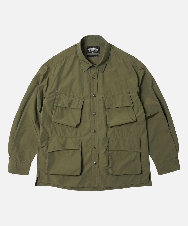 CP FATIGUE SHIRT JACKET _ OLIVE
