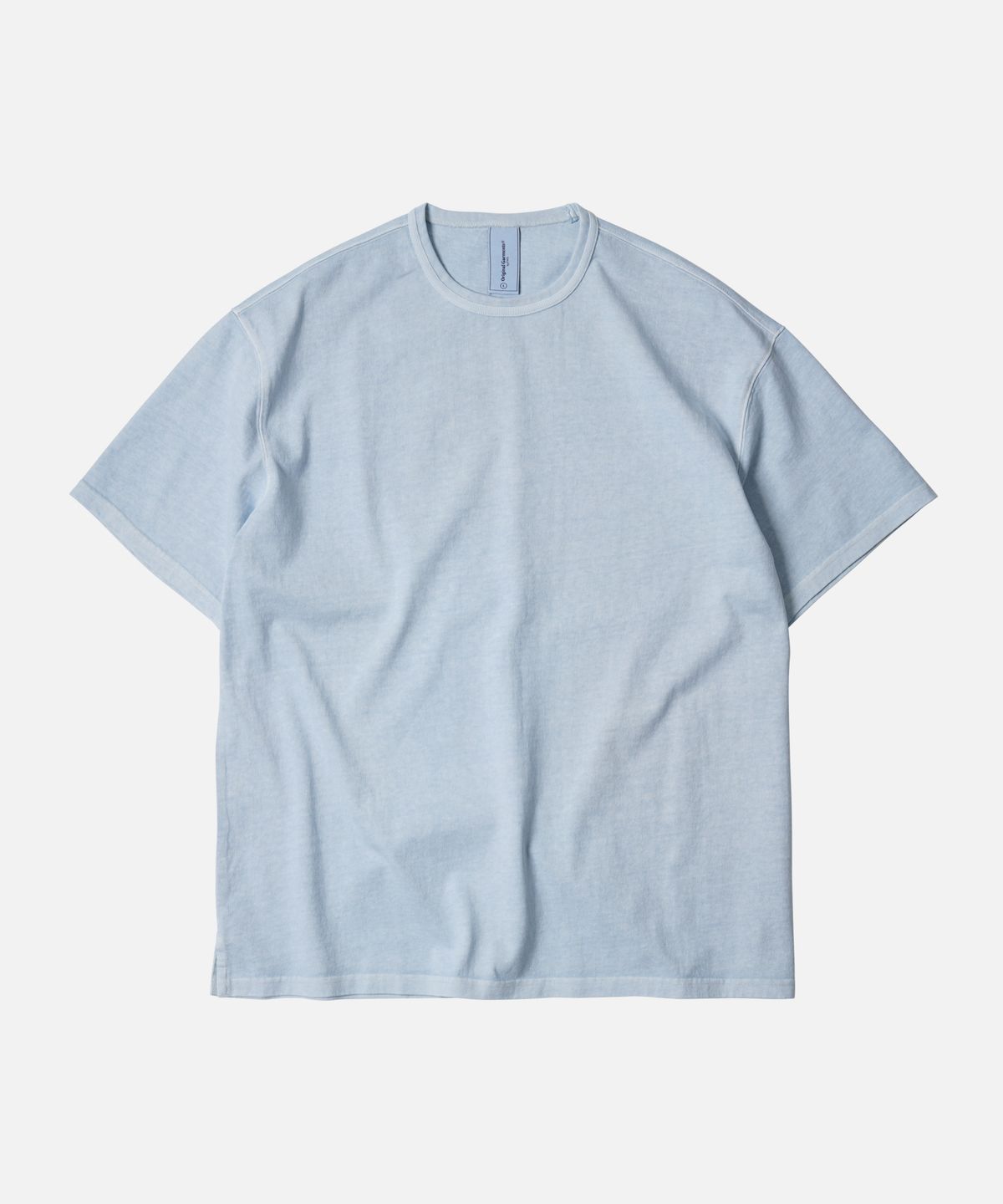 프리즘웍스(FRIZMWORKS) OG PIGMENT DYEING HALF TEE _ ICE