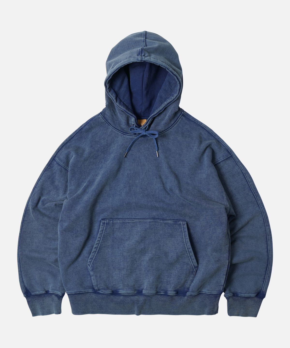 프리즘웍스(FRIZMWORKS) OG VINTAGE DYEING PULLOVER HOODY _ WASHED NAVY