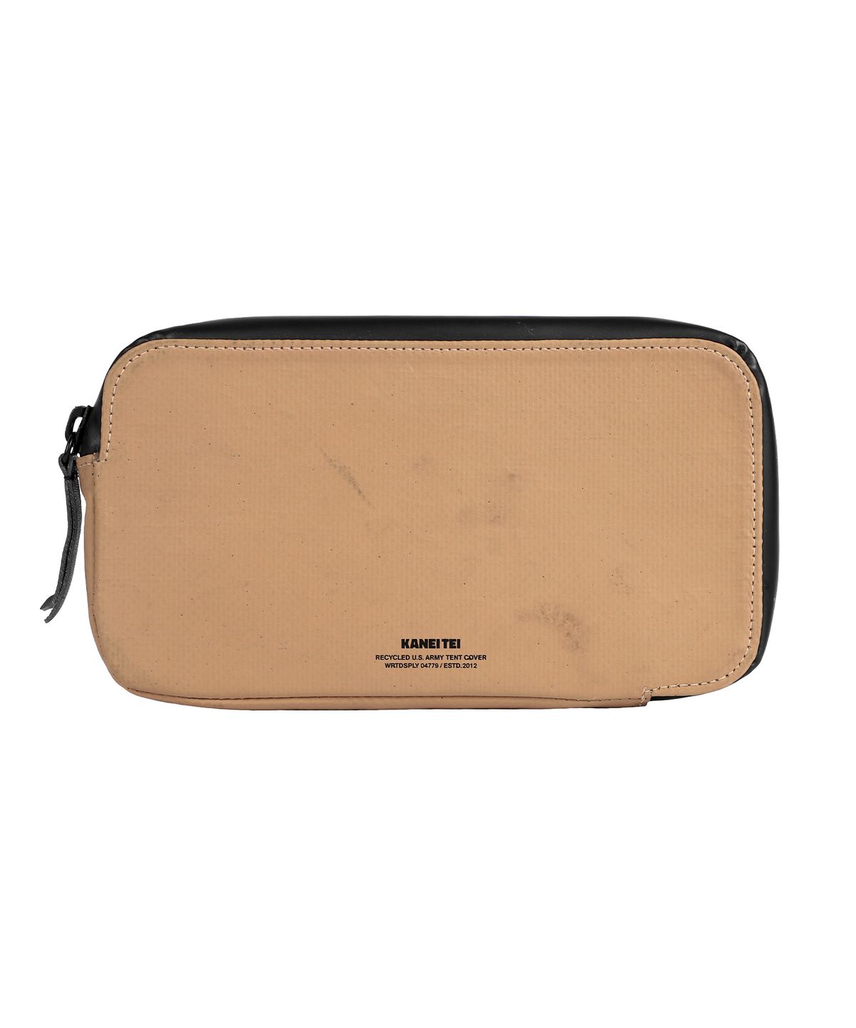 카네이테이(KANEITEI) BRICK ZIP WALLET L (BEIGE) / UPCYCLED
