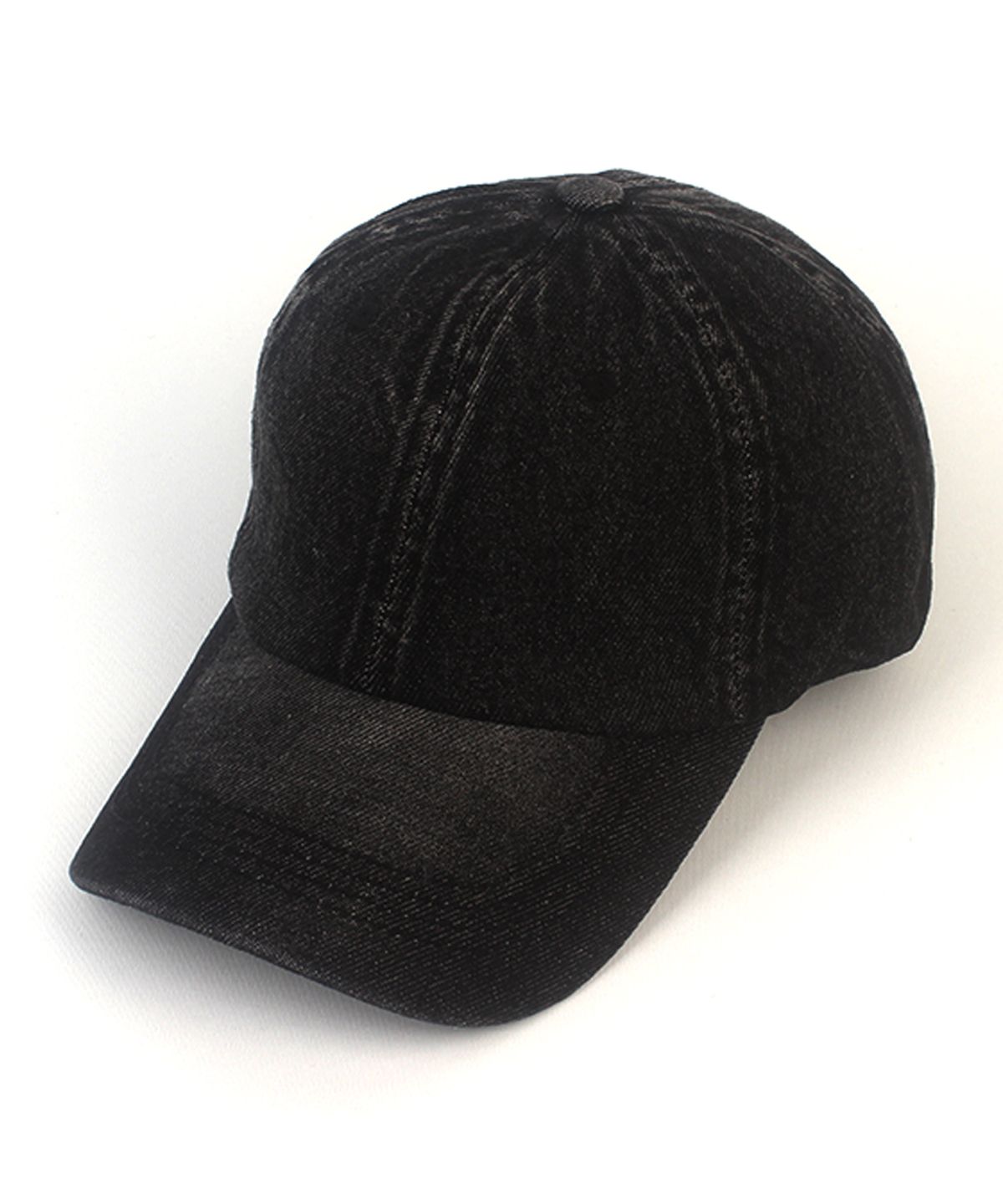유니버셜 케미스트리(UNIVERSAL CHEMISTRY) Muji Black Denim Washing Ballcap 데님볼캡