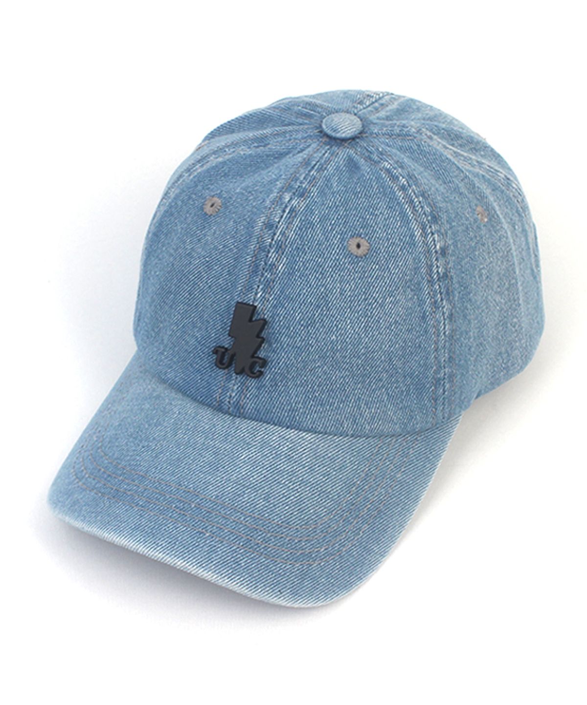 유니버셜 케미스트리(UNIVERSAL CHEMISTRY) Thunder Light Denim Washing Ballcap 데님볼캡