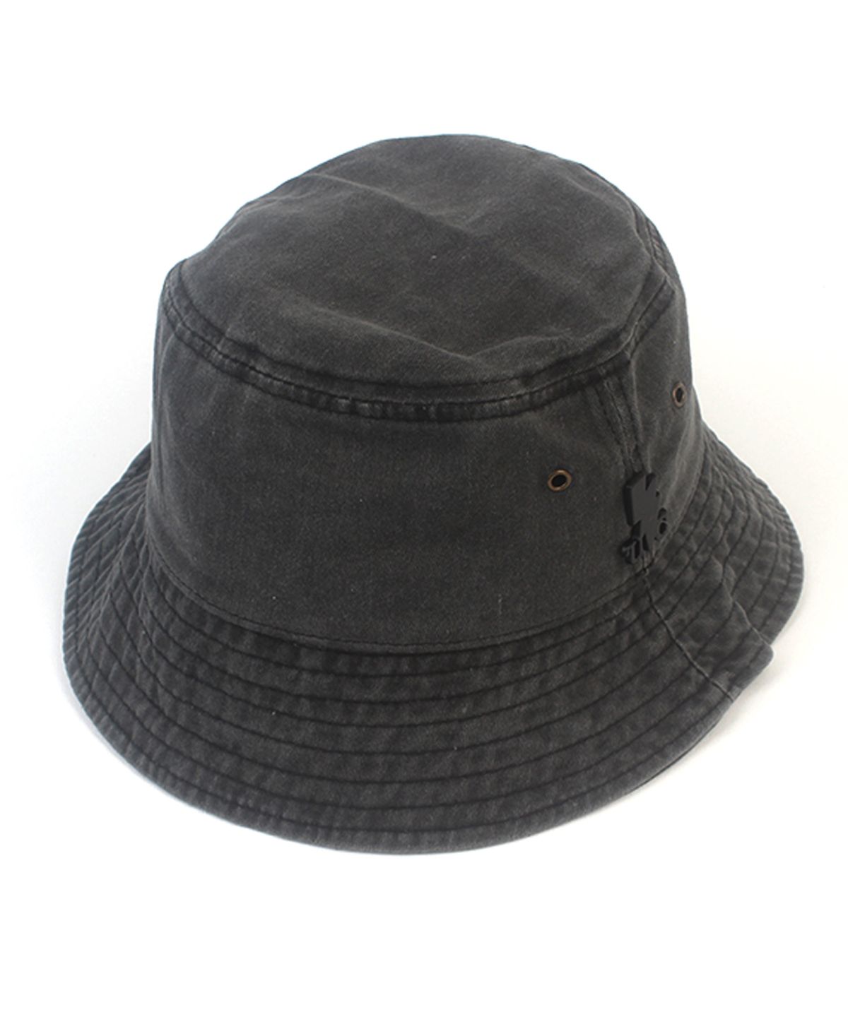 유니버셜 케미스트리(UNIVERSAL CHEMISTRY) Pigment Black Washing Bucket Hat 워싱버킷햇