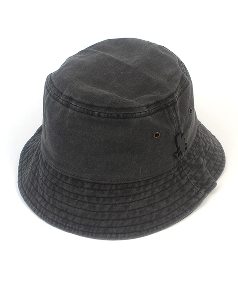 Pigment Black Washing Bucket Hat 워싱버킷햇