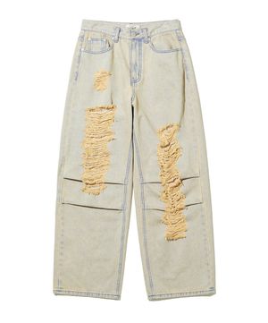 TEAR DENIM PANTS / TEAR