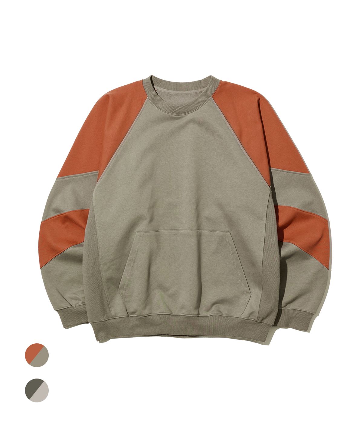 빅유니온(BIG UNION) OUR BLOCK SWEATSHIRTS / 2 COLOR