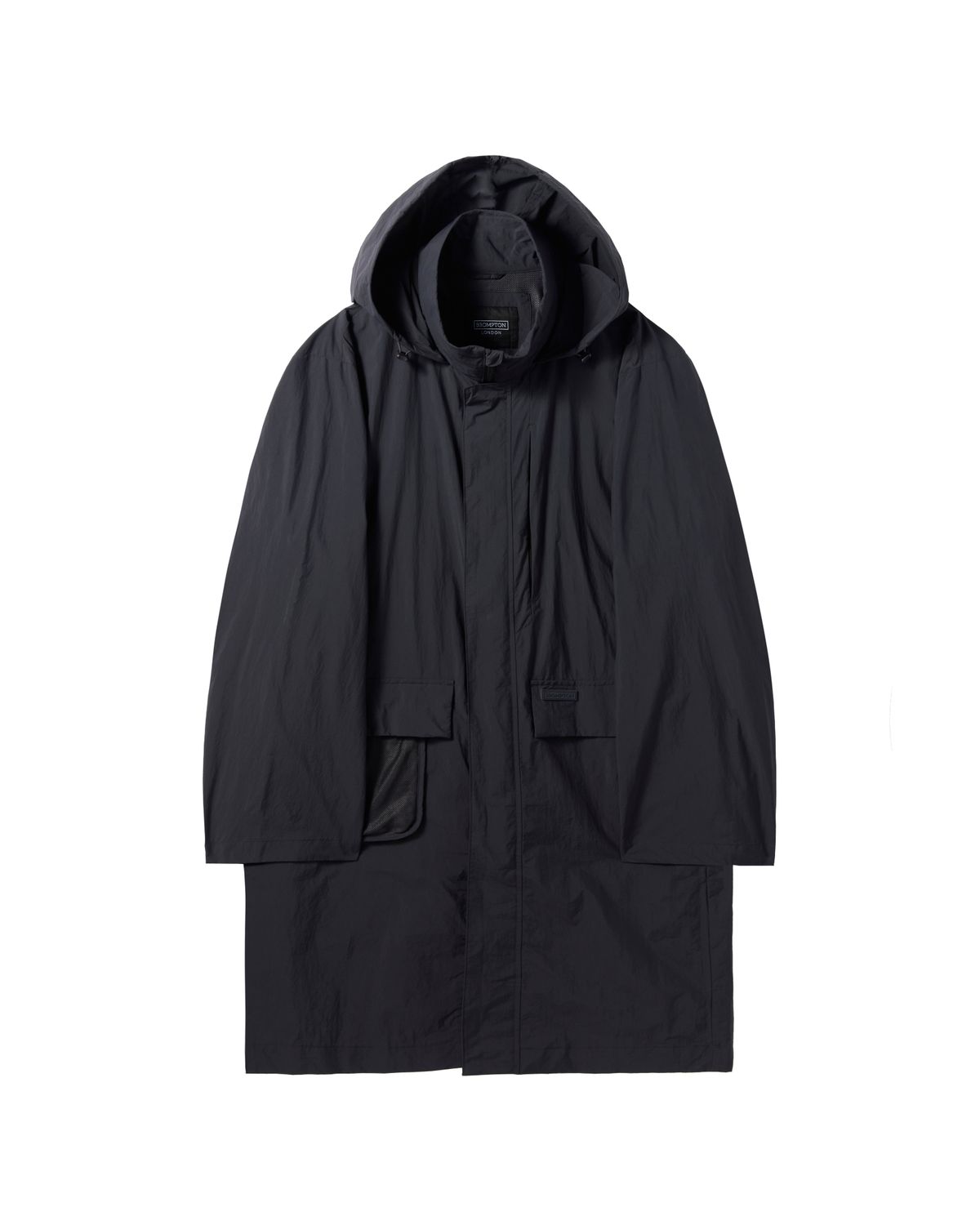 브롬톤 런던(BROMPTON LONDON) RECYCLE NYLON FIELD COAT - D/GREY (P241UCT103)