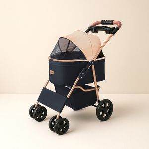 원터치 퀵폴딩 강아지 유모차 개모차