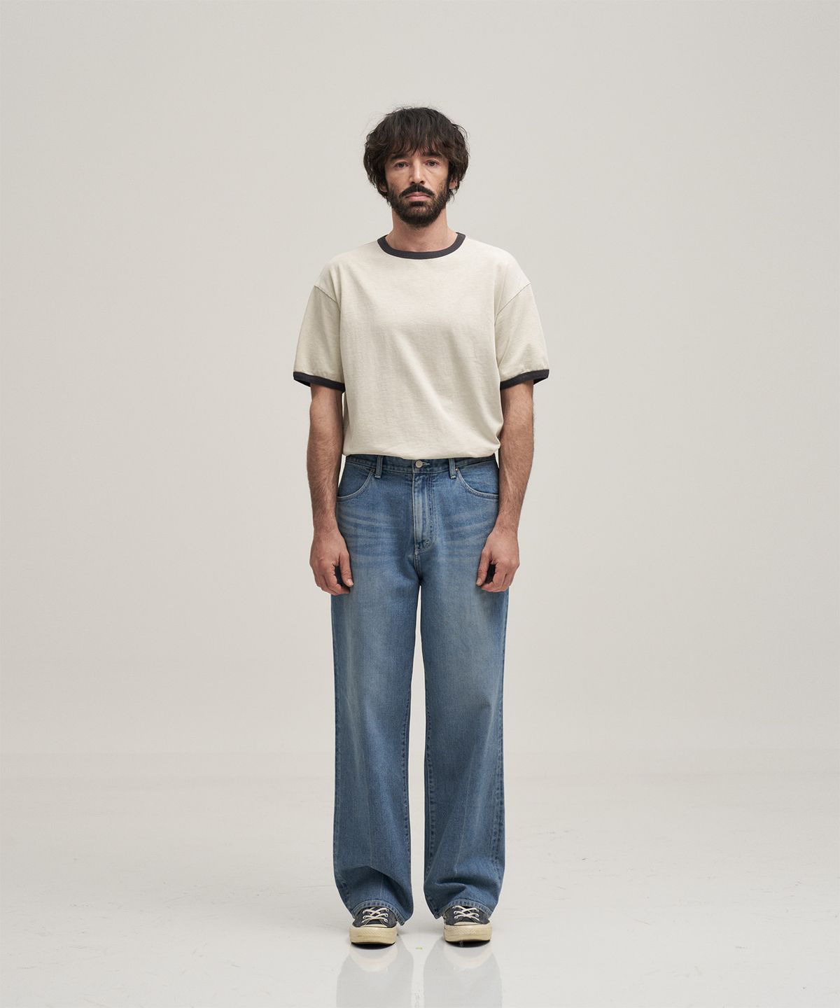 어나더 오피스(ANOTHER OFFICE) Kurt Jeans (Faded Blue)