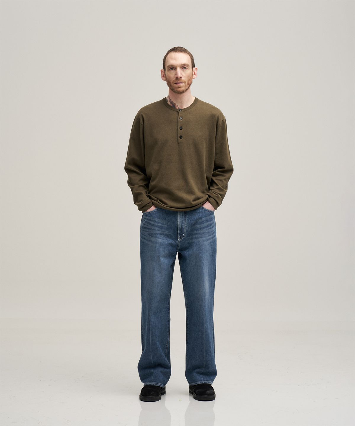 어나더 오피스(ANOTHER OFFICE) Kurt Jeans (Deep Blue)