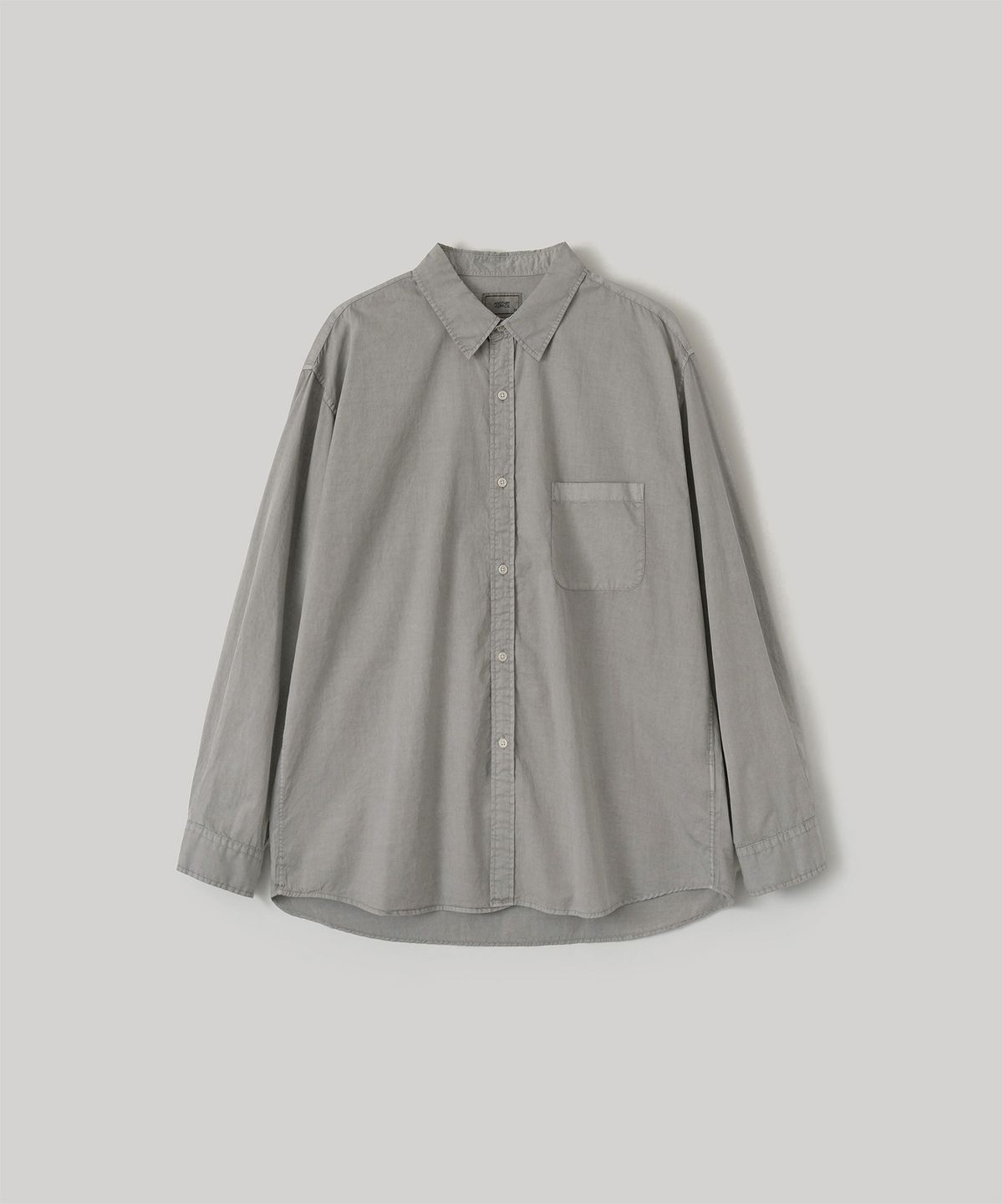 어나더 오피스(ANOTHER OFFICE) Bold Garment Shirt (Dusty Gray)