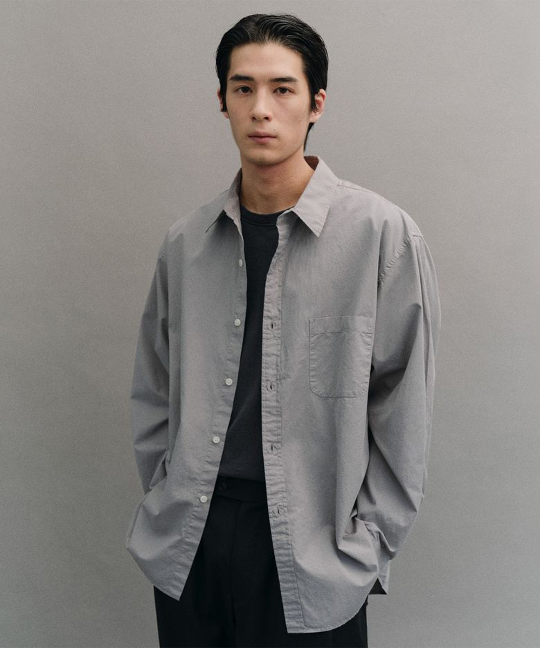 Bold Garment Shirt (Concrte)