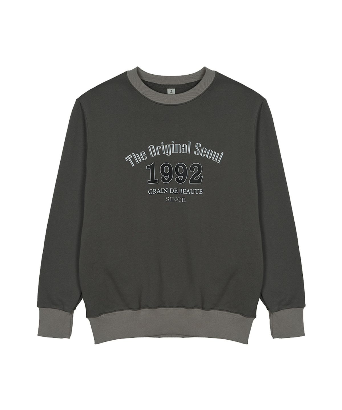 그랭드보떼(GRAIN DE BEAUTE) 1992 MULTI SWEAT [CHARCOAL]