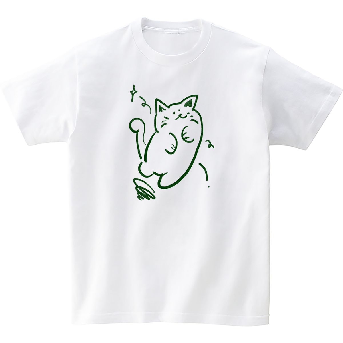 어썸어스(AWESOMEUS) (24SS) JUMPING CAT 2COLOR T_SHIRTS