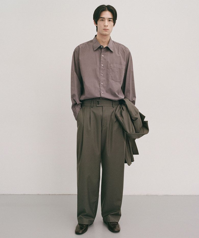 [SS] Santiago Slacks (Olive Gray)