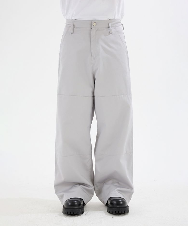 PANI SIDE TUCK PANTS Grey