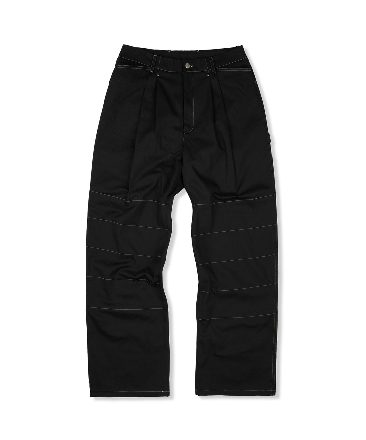 벌스원(VERSE ONE) WIDE FIT CARPENTER PANTS BLACK(FOR MEN)
