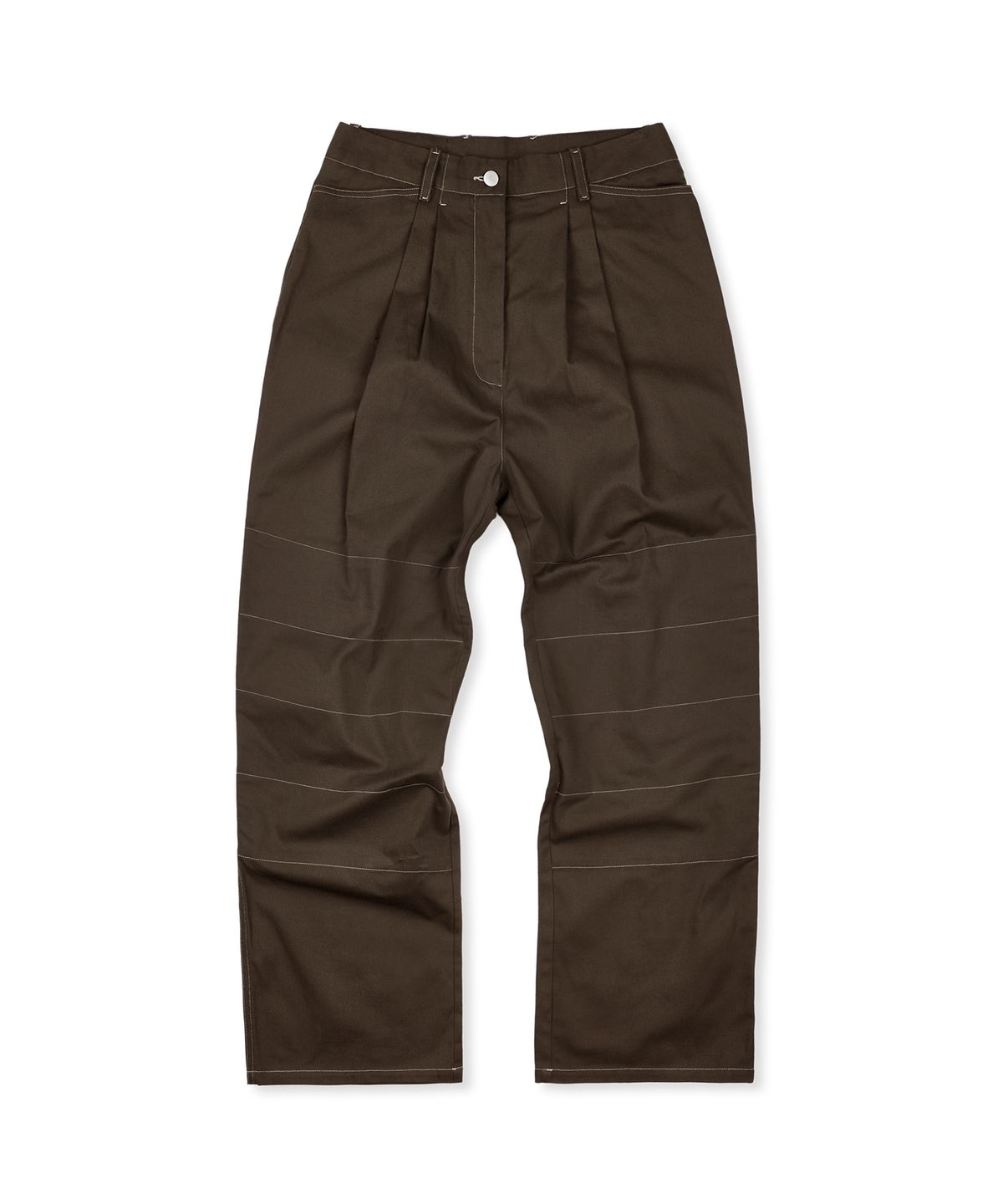 벌스원(VERSE ONE) WIDE FIT CARPENTER PANTS BROWN(FOR WOMEN)