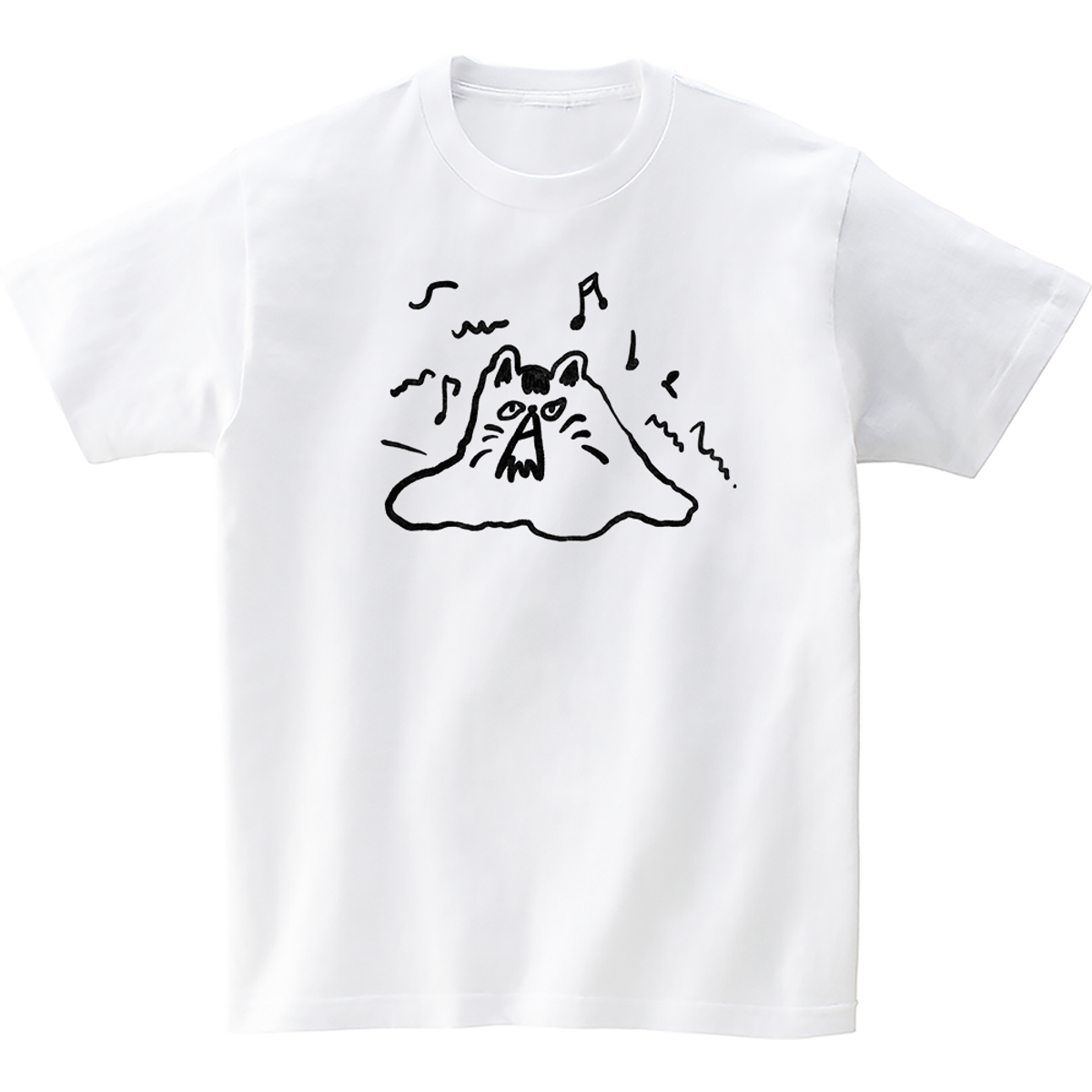 어썸어스(AWESOMEUS) (24SS) MELTING CAT 2COLOR T_SHIRTS