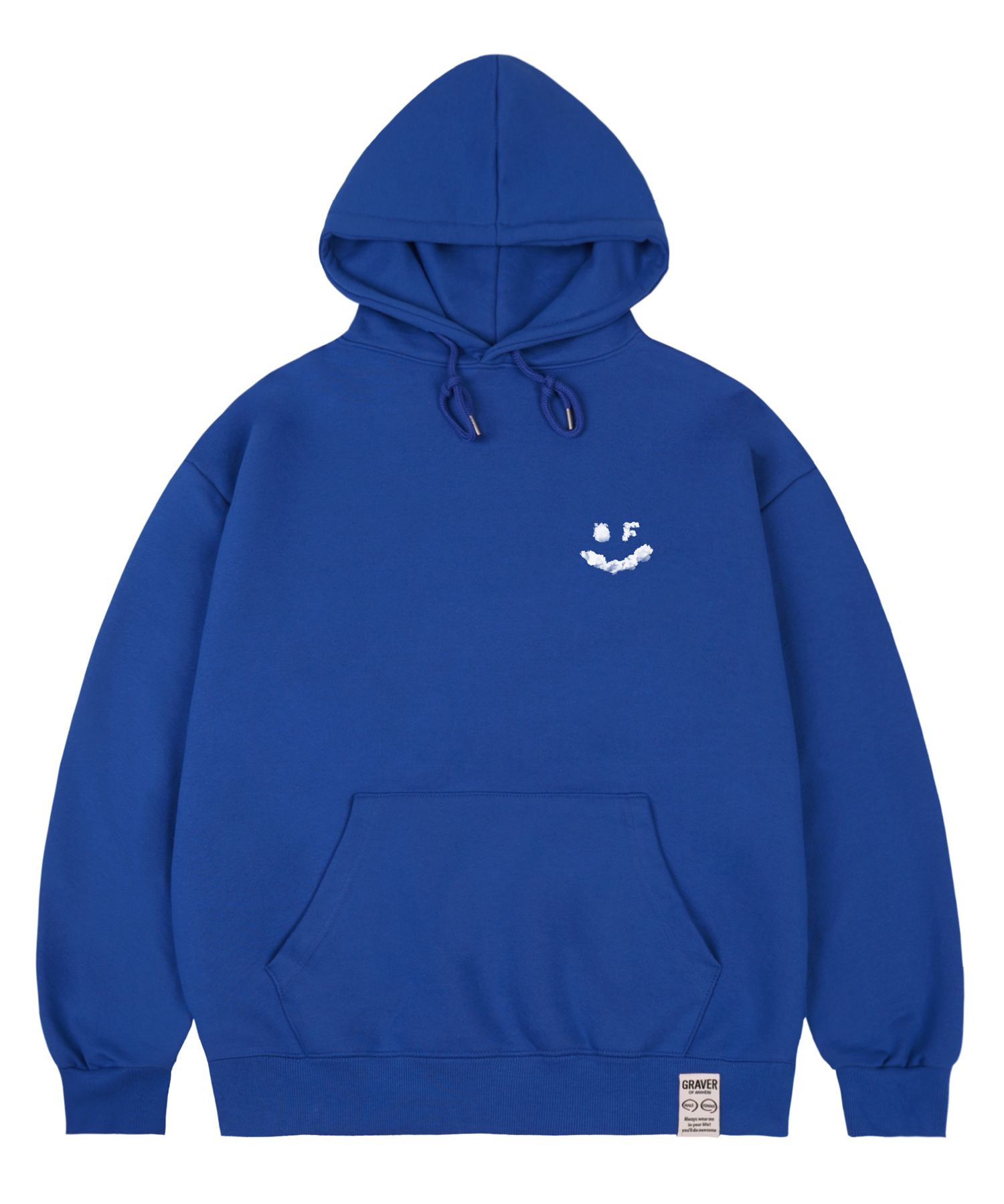 [GRAVER]★MULTI CLOUD SMILE DRAWING SWEATSHIRT MUSINSA | GRAVER [UNISEX] Small Cloud Drawing Smile