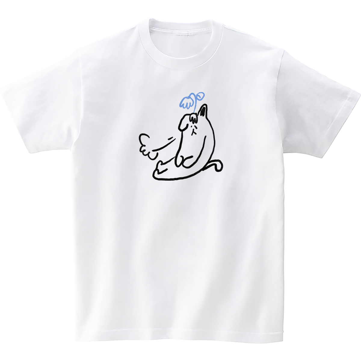 어썸어스(AWESOMEUS) (24SS) SIGHING CAT 2COLOR T_SHIRTS