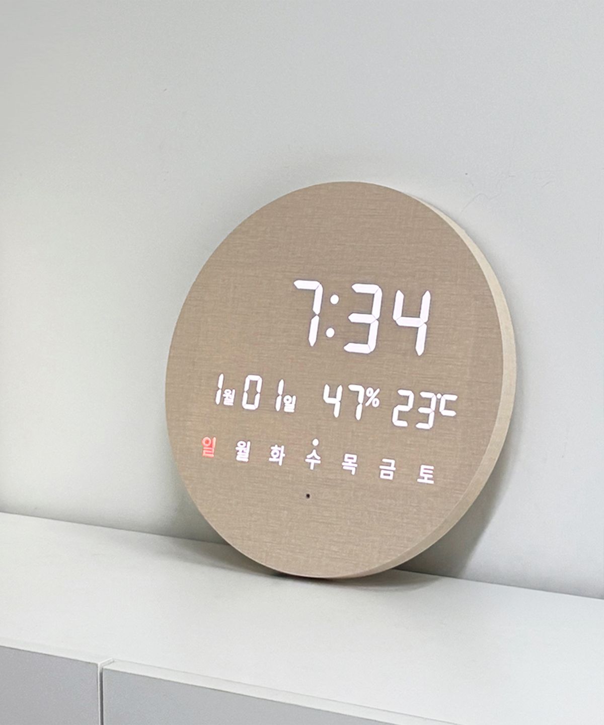 오아(OA) 모던 LED 디지털 벽시계