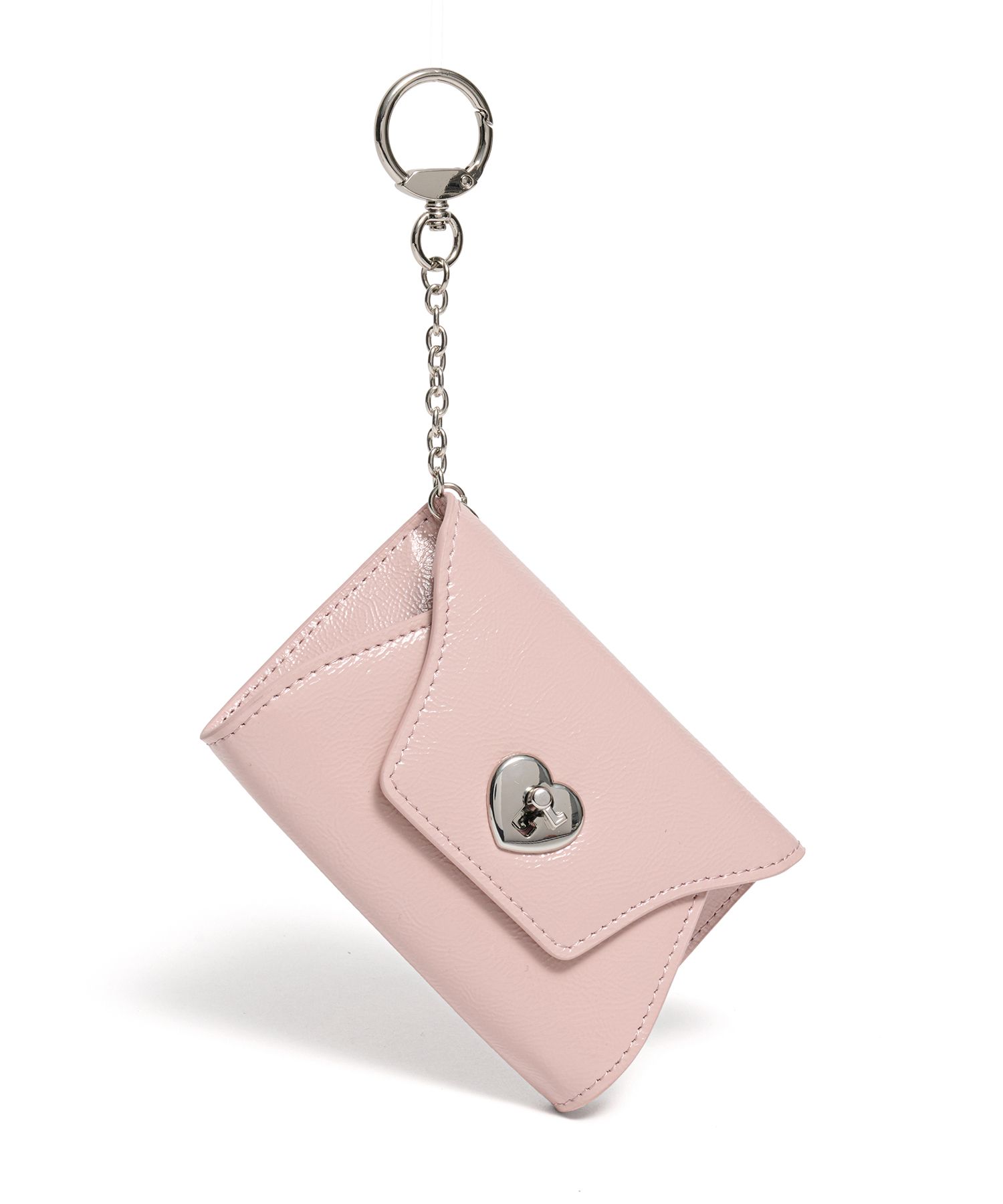 財布・小物その他 Heartlock compact business card card wallet baby pink ハートロックコンパクトカードウォレット Babypink - LE MASQUE